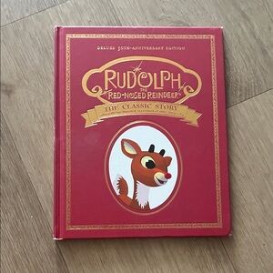 Target Red Rudolph Classic Storybook